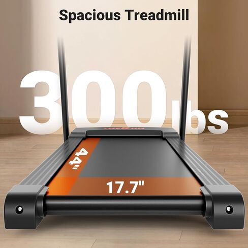 THERUN Incline Treadmill, 0-12% Auto Incline Treadmill for Running and Walking, 300 lbs Weight Capacity Folding Treadmill with Wide Belt,3.0HP,18" LED Screen, 2 Layers Shock-Absorbing in Saudi Arabia