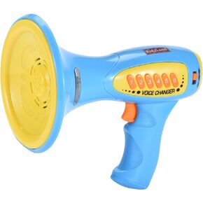 Kidzlane Voice Changer for Kids | Kids Megaphone for Kids Function, LED Lights, and 5 Different Sound Effects | Kids Voice Changer Toy for Kids, Girls, Boys, Teens Age 5 Years and Up | Blue
