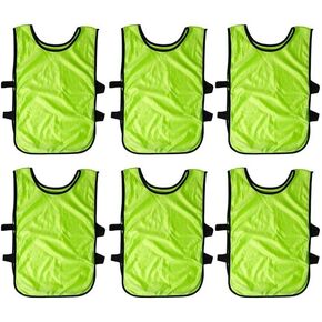 Soccer Pinnies & Bibs for Adults and Youth: Essential Team Scrimmage Vests and Pennies for Sports