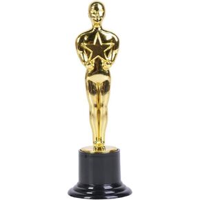 Gold Award Trophy, 6-Inch tall (4-Pack)