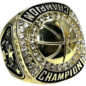Express Medals 1 to 12 Packs of Gold Color Basketball Champion Rings Trophy Award Gift Championship Ring Winner Tournament