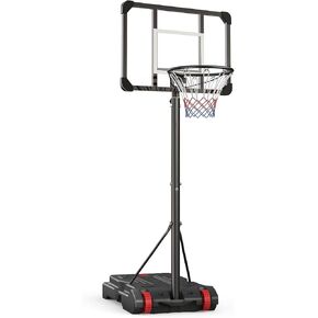 كرة السلة المحمولة هوب الأهداف النظام في الهواء الطلق، 3FT إلى 7FT ارتفاع قابل للتعديل للأطفال كرة السلة الوقوف بذاتها للداخلية في الهواء الطلق مع اللوحة الخلفية الإطار الصلب، قاعدة قابلة للتعبئة قابلة للإزالة، مقاومة للطقس in Kuwait