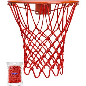 Basketball Net Replacement Heavy Duty, 2023 Professional On-Court Quality, Fits Outdoor Indoor Standard Rim, All Weather Anti Whip