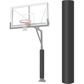 Heavy Duty Basketball Pole Pads, Fits 3" x 3", 3.5"x 3.5", 4" x 4" Round Size Poles, 2" Thick 72" Tall All-Weather Pad