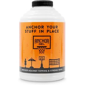 Polymer, Replacement for Sand and Sand Bags to Keep Portable Basketball Hoops, Patio Umbrellas & Other Equipment with a Base from Falling Over, More Effective Than Water Alone - (16 Ounces)