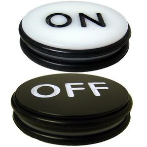 Brybelly Large Size Casino Grade 2-Sided On Off Craps Dealer Puck - Comes with Free Dice!
