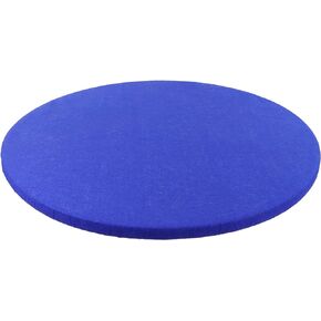 Jigitz Round Game Table Cover Fitted Table Cloth - 36in to 48in Elastic Fit Felt Poker Table Cover Protector