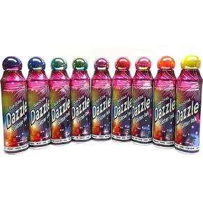 عبوة من 12 حبر Dazzle Glitter Bingo Dauber/Dabber - ألوان مختلطة