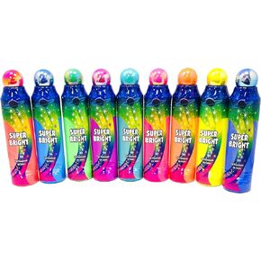 Super Bright Fluorescent 4oz Bingo Daubers- Set of 9 Daubers- One Of Each Color