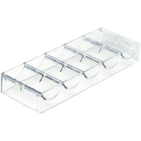 Fat Cat Poker/Casino Game Table Accessory: Poker Chip Tray, 2 Pack