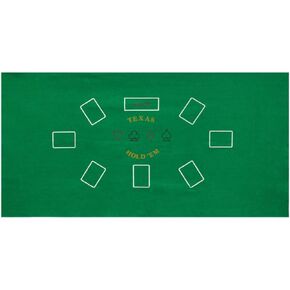 GSE 36"x72" Portable Casino Tabletop Layout Felts, Professional Casino Table Top Mat