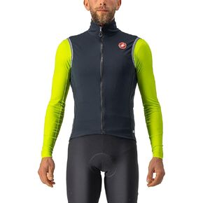 Castelli Men's Perfetto RoS 2 Vest, Windproof & Water-Resistant, Breathable Fabric for Road and Gravel Biking I Race Cycling