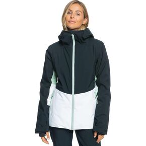 Roxy Women's Peakside Insulated Snow Jacket with DryFlight Technology