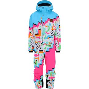 Nuts Cracker Womens Ski Suit | Stylish Retro | Waterproof, Breathable & Insulated Synthetic | Recycled Polyester