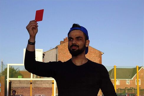 RefStuff RefScards Soccer Referee بطاقات حمراء وصفراء تحذير وبطاقات طرد (حزمة من 4 بوصات باللونين الأزرق والأخضر) in Kuwait