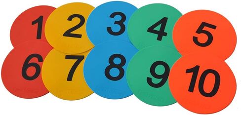 Eco Walker 8inch Numbered Floor Spot Markers in Kuwait