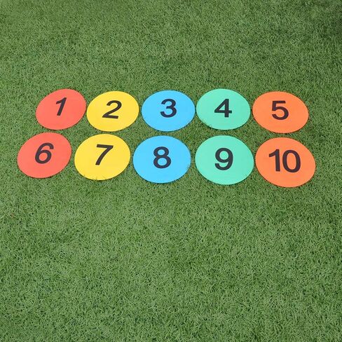 Eco Walker 8inch Numbered Floor Spot Markers in Kuwait