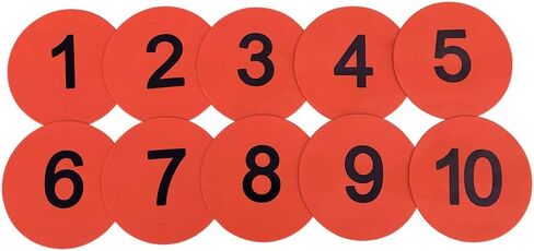 Eco Walker 8inch Numbered Floor Spot Markers in Kuwait