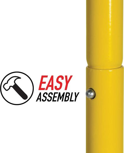 عمود هدف كرة القدم من الفولاذ الأصلي من Franklin Sports مقاس 8.5 × 5.5 بوصة - عمود للأطفال - مجموعة عمود هدف كرة القدم - أهداف ميدانية للركل - مجموعة كرة قدم للشباب - عمود هدف كرة قدم محمول in Kuwait