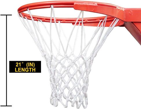 ProSlam Premium Quality Professional Heavy Duty Basketball Net Replacement - All Weather Anti Whip,Fits Standard Indoor or Outdoor 12 Loops Rims12 Loops in Saudi Arabia