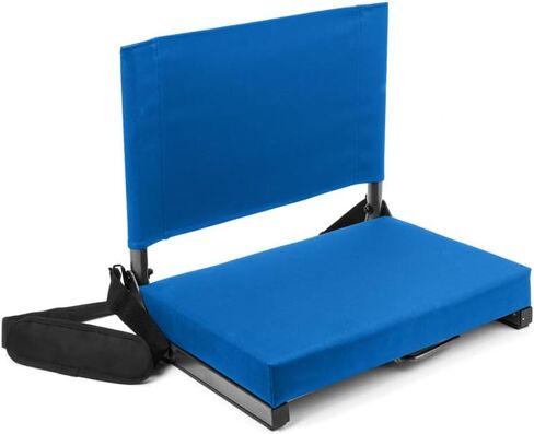 Cascade Mountain Tech Deluxe Stadium Seat, One Size, Black Ultra Padded in Kuwait