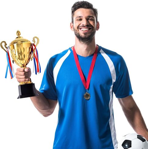 كأس Juvale الذهبي الكبير - جائزة بطولة المركز الأول مقاس 16.3 بوصة لكرة القدم وكرة القدم ومسابقة الرياضات الخيالية in Kuwait
