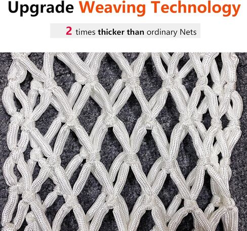 Amble Basketball Net Replacement - Heavy Duty Net in All Weather for Indoor and Outdoor - Fits 12 Loops Rim in Saudi Arabia