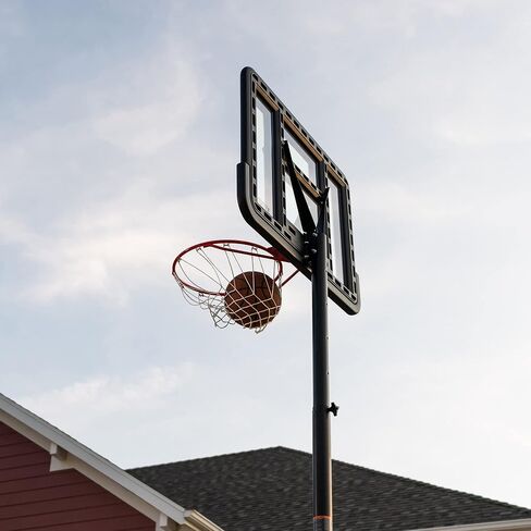 Lifetime Pro Court Height Adjustable Portable Basketball System, 44 Inch Backboard in Saudi Arabia