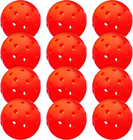 Franklin Sports Outdoor Pickleballs - X-40 Pickleball Balls - USA Pickleball (USAPA) Approved - Official US Open Ball in Saudi Arabia