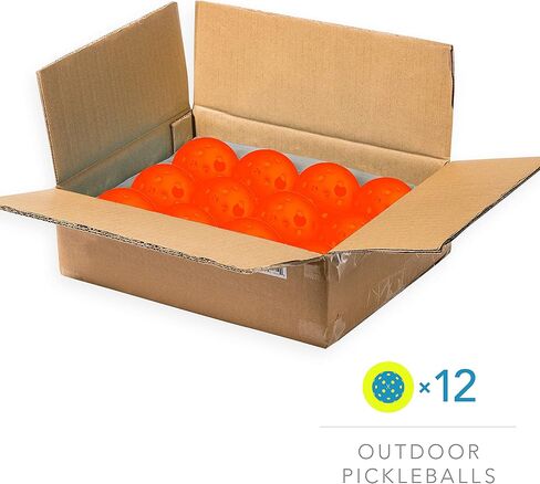 Franklin Sports Outdoor Pickleballs - X-40 Pickleball Balls - USA Pickleball (USAPA) Approved - Official US Open Ball in Saudi Arabia