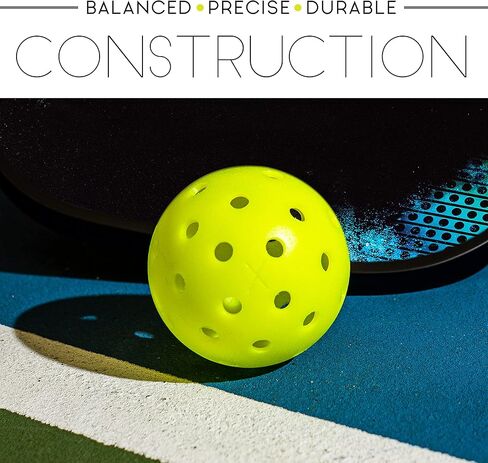 Franklin Sports Outdoor Pickleballs - X-40 Pickleball Balls - USA Pickleball (USAPA) Approved - Official US Open Ball in Saudi Arabia
