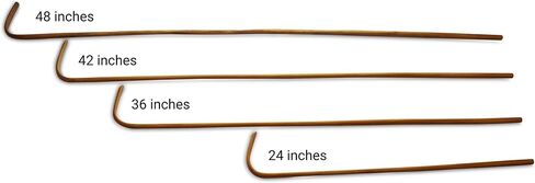 CGS Craps Dice Stick - Rattan Cane - Flexible Wood - 24" Length for Casino Size Craps Tables - Essential Casino-Quality Craps Equipment for Home or Professional Use in Saudi Arabia
