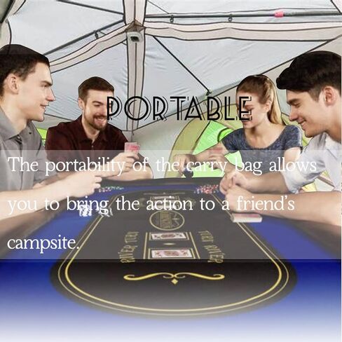 Global Storage Folding Poker Table Bag for 71" and 84"-Oval Poker Table,Two Sizes in Saudi Arabia