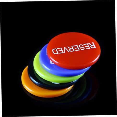 TOYANDONA 15 pcs Poker Dealer Button Dealer Poker Button Poker chip Big Bling Button Five Colors Texas in Saudi Arabia