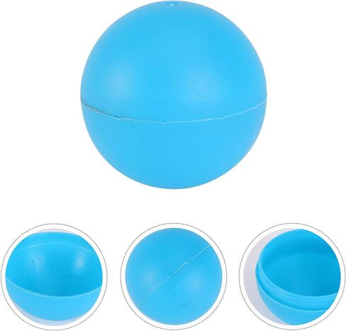 Happyyami Lottery Balls Raffle Balls Bingo Balls with No Number Plastic Hollow Balls 40MM Blue in Saudi Arabia