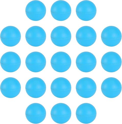 Happyyami Lottery Balls Raffle Balls Bingo Balls with No Number Plastic Hollow Balls 40MM Blue in Saudi Arabia