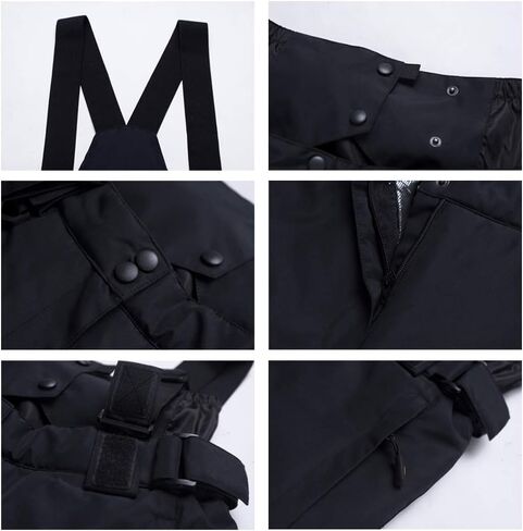 بدلة ثلج شتوية للرجال من WOWULOVELY مقاومة للماء وسترة جبلية مقاومة للرياح وبنطلون بدلة تزلج معزولة للتزلج على الجليد in Kuwait