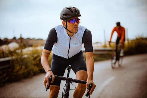 سترة GORE WEAR للرجال لركوب الدراجات، GORE-TEX INFINIUM، أبيض in Saudi Arabia
