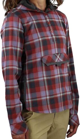 Club Ride Women's Pop Over Hoody - Fun, Stylish, and Warm for Fall and Winter Rides - Pullover Flannel in Saudi Arabia