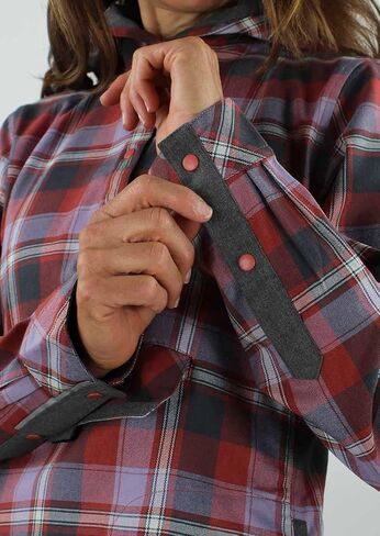 Club Ride Women's Pop Over Hoody - Fun, Stylish, and Warm for Fall and Winter Rides - Pullover Flannel in Saudi Arabia