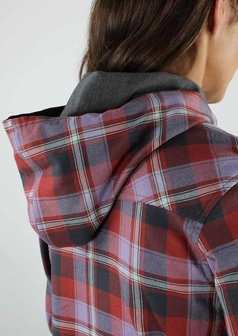 Club Ride Women's Pop Over Hoody - Fun, Stylish, and Warm for Fall and Winter Rides - Pullover Flannel in Saudi Arabia