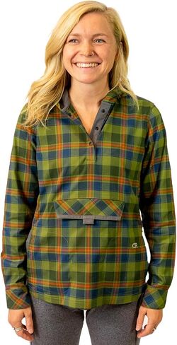 Club Ride Women's Pop Over Hoody - Fun, Stylish, and Warm for Fall and Winter Rides - Pullover Flannel in Saudi Arabia