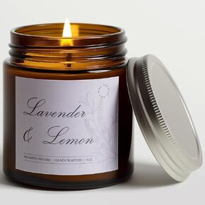 Balsam & Cedar Scented Candles for Home|Red Berries, Cedar,Sandalwood,Amber Scented Soy Candle| Longlasting Aromatherapy Candle| Jar Candel Gift for Women,Men for Christmas,Winter,Birthday|7oz