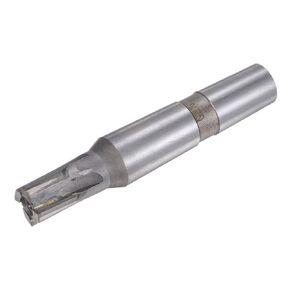 uxcell Square Nose End Mill, 22mm Cutting Dia C1 Tungsten Carbide Tip 4 Straight Flutes Milling Cutter with MT3 Morse Taper Shank