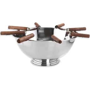 Stinky Cigar Herf Edition Ashtray, Deep Bowl, Windproof, Use Indoors And Outdoors, 8 Stirrups