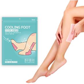 ilover coolingfoot 6 Pack(in 24sheet) Foot and Leg Pad for Cooling Patch, Relax with an Ice Patch for Exhausting and Tired Legs, Calves, Ankles. Popular Korean products
