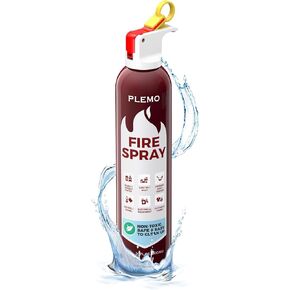 PLEMO Fire Extinguisher, All-in-1 Fire Spray for Home, Kitchen, Car, RV, Garage, Truck, and Camping, F60L, 2-Pack