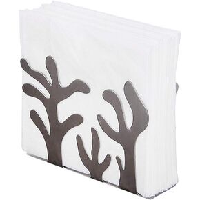 Napkin Dispenser, Stainless Steel Napkin Holder Freestanding Tissue Dispenser Stand for Kitchen Restaurant Tabletop