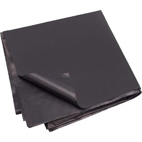 GORGECRAFT 40x43 بوصة نسيج حماية EMF EMF RF RFID نسيج حماية إشارات RF تقلل من حجب نسيج فاراداي لمنصات الهاتف الخلوي EMI WiFi، أسود