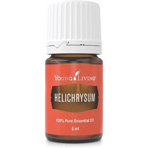 Young Living Helichrysum Essential Oil, 5 ml - for Even Skin Tone Treatment & Rejuvenation - Natural Skincare Remedy - Facial Moisturizer Booster - Post-Workout Recovery Support